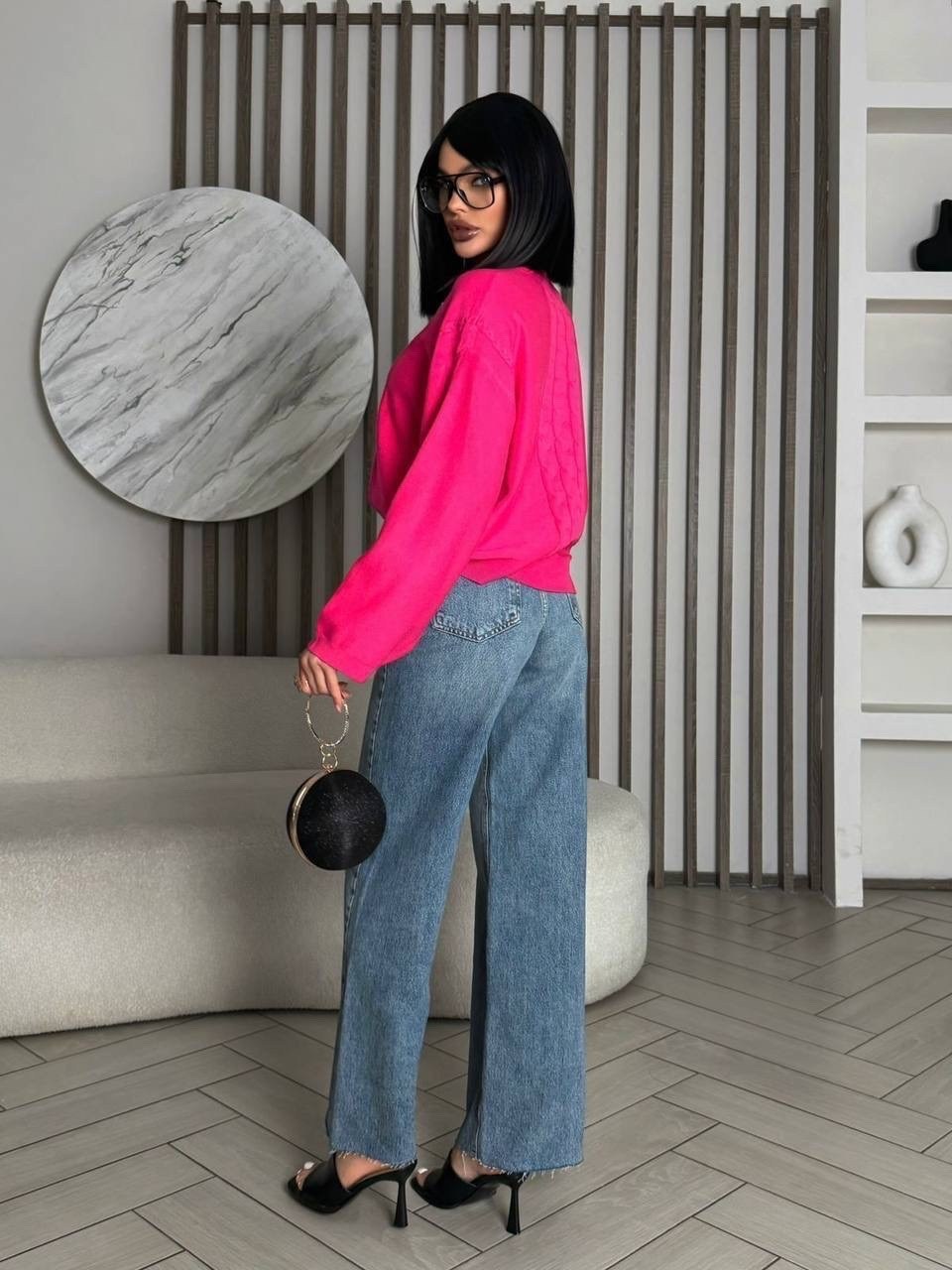 свитер джемпер вязаный оверсайз bottelia,свитер,женская кофта,кофта,кардиган кофта