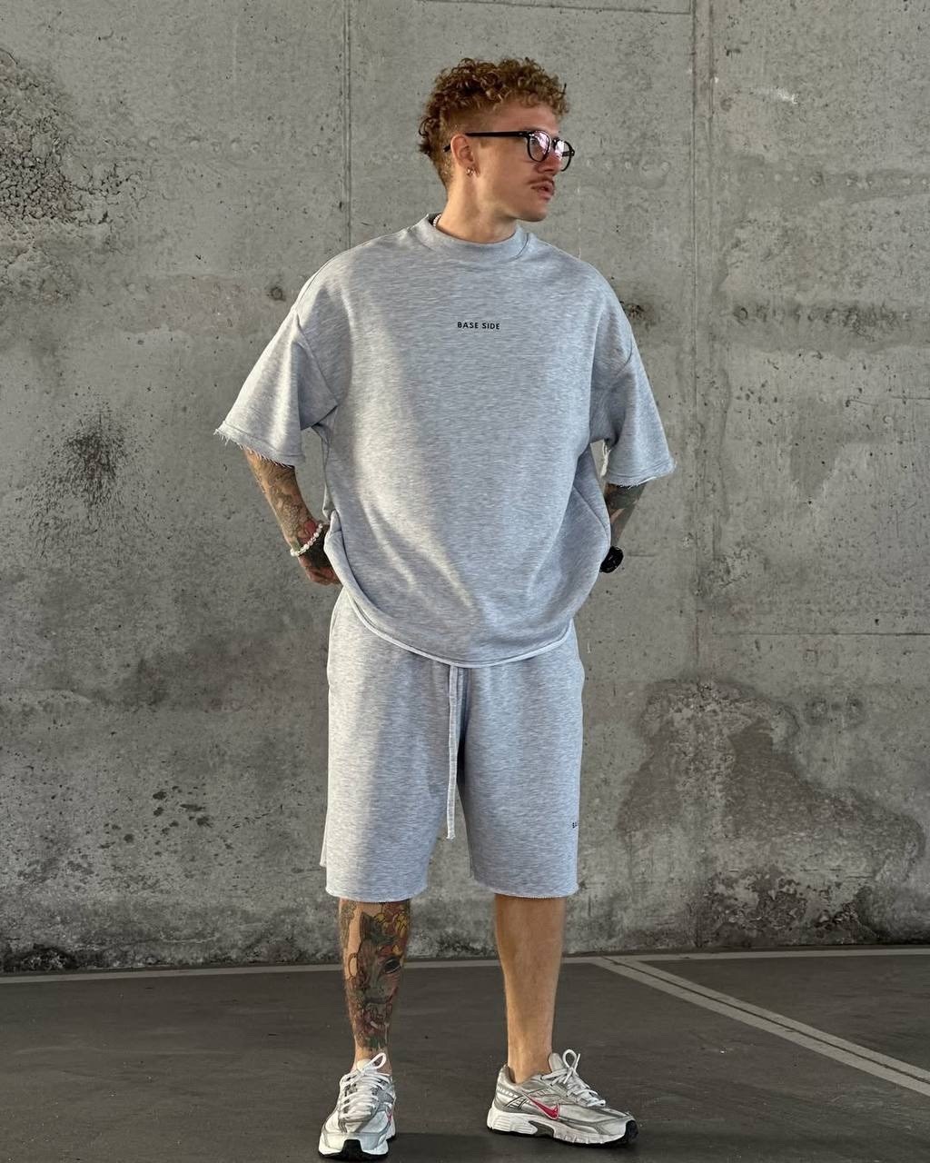 спортивный мужской костюм летний с шортами,cпортивный костюм оверсайз с шортами,летний костюм мужской оверсайз,летний костюм оверсайз,мужской спортивный костюм с шортами