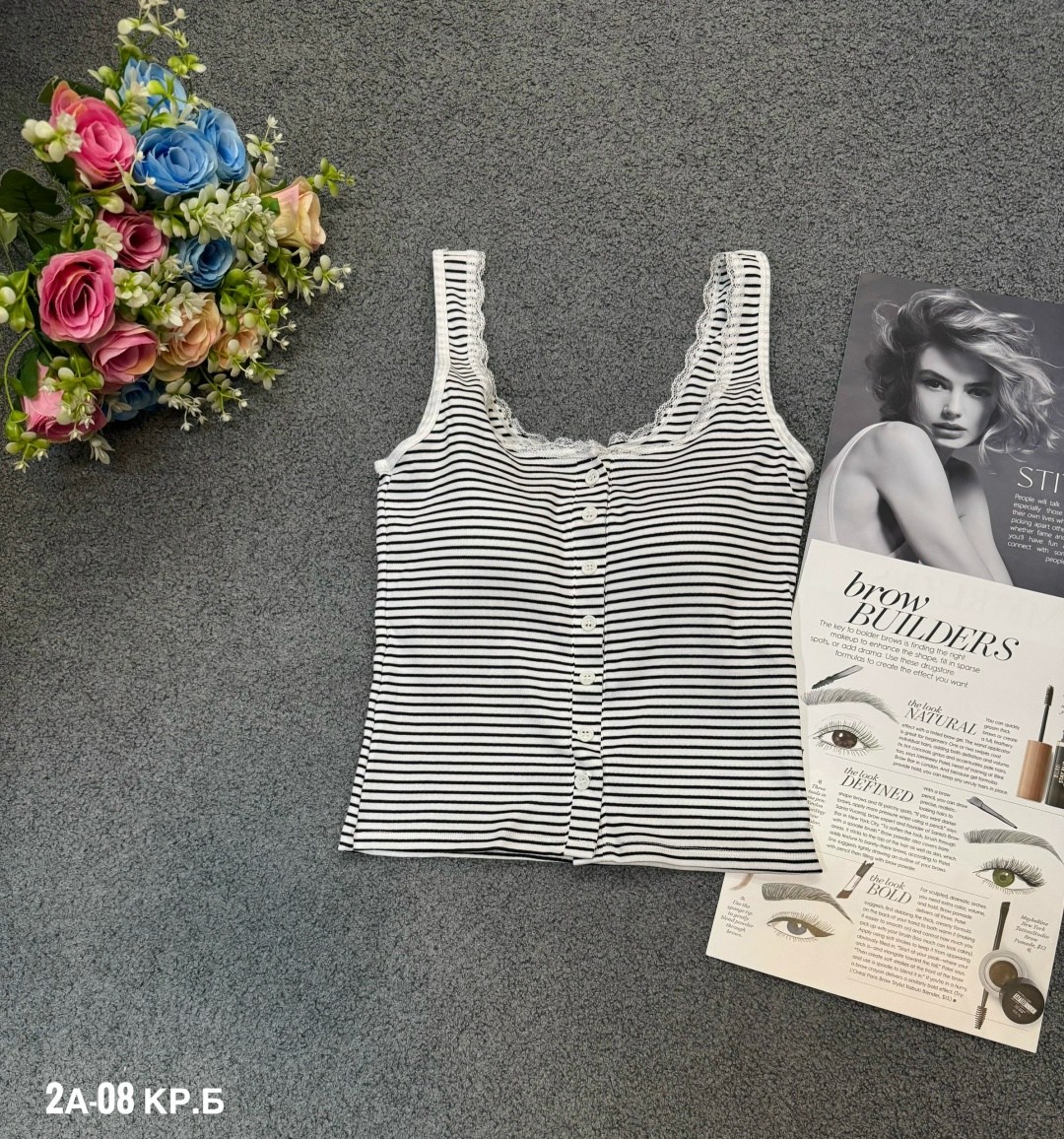 майка женская,майка трикотажная на бретелях,женские топы,майка топ,майка женская в полоску