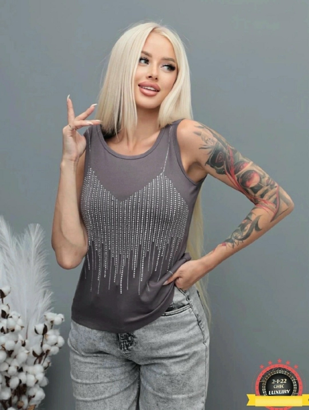 майка со стразами,женская майка,майка топ со стразами,майка,футболки женская