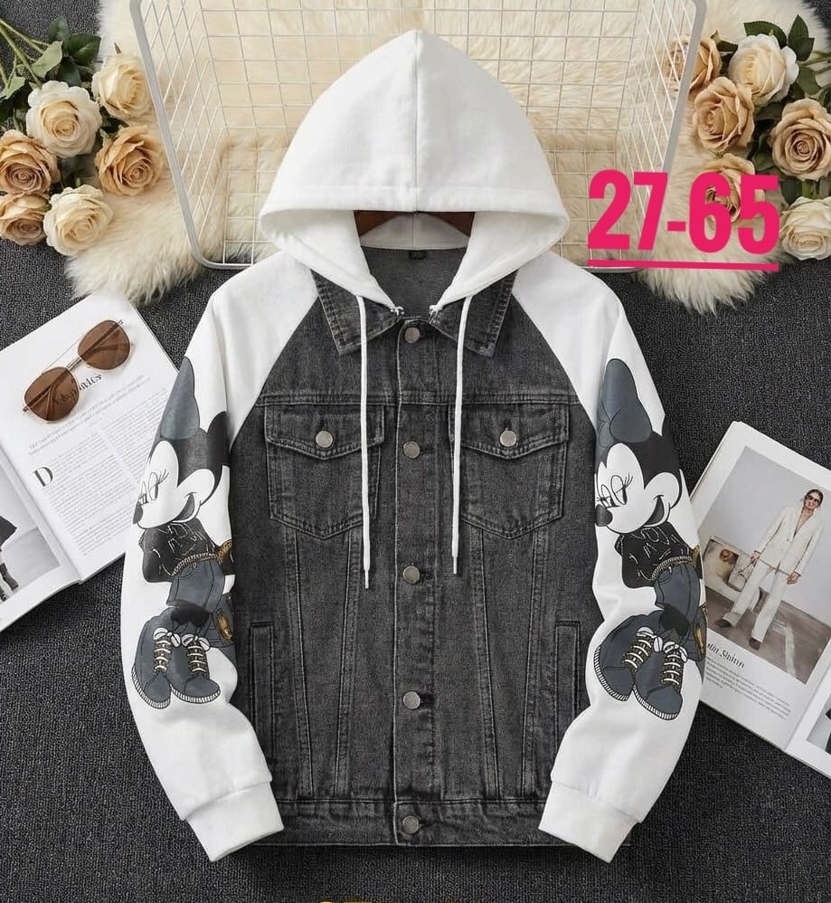 джинсовая куртка,джинсовая куртка для девочек,джинсовая куртка с микки маусом,джинсовка с микки маусом женские,куртка джинсовая женская