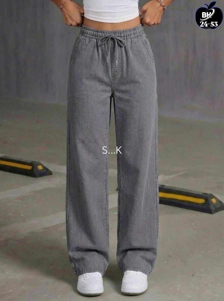 широкие джинсы,джинсы в полоску,повседневные брюки,женские джинсы,джинсы широкие женские