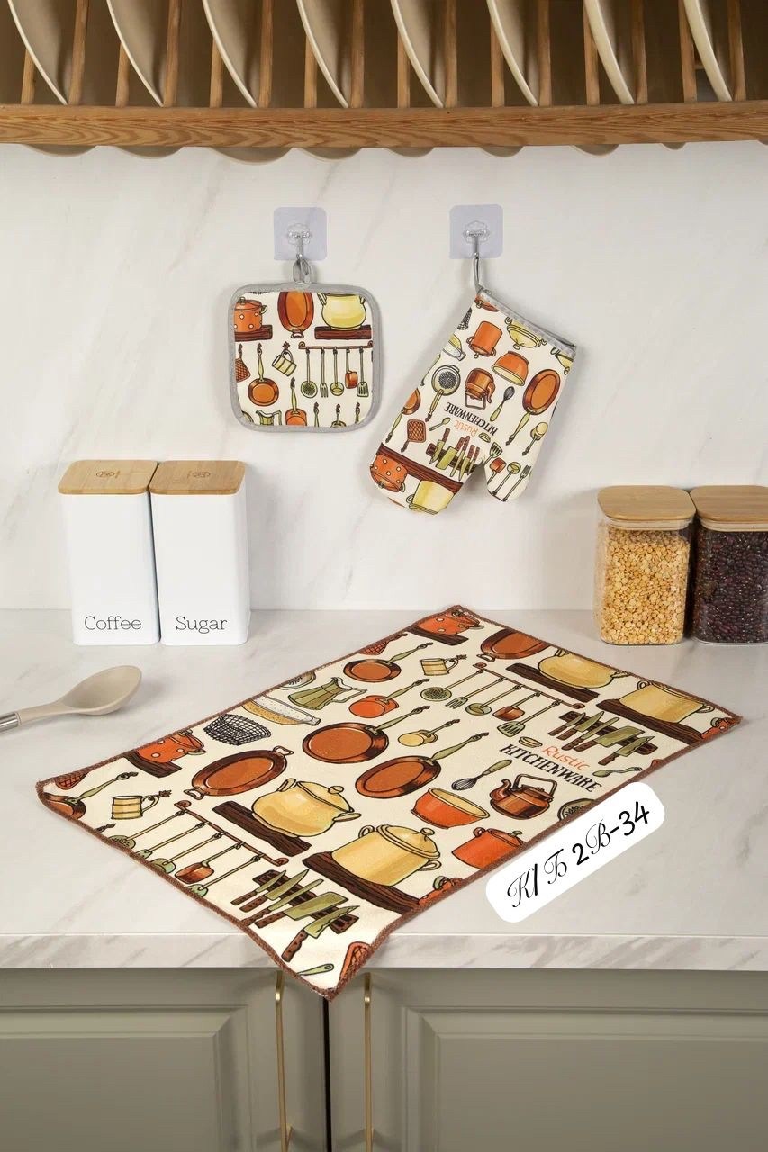 кухонный набор прихватки,набор для кухни,набор кухонные полотенец,прихватки кухонные набор 2 шт,набор кухонный полотенце прихватки