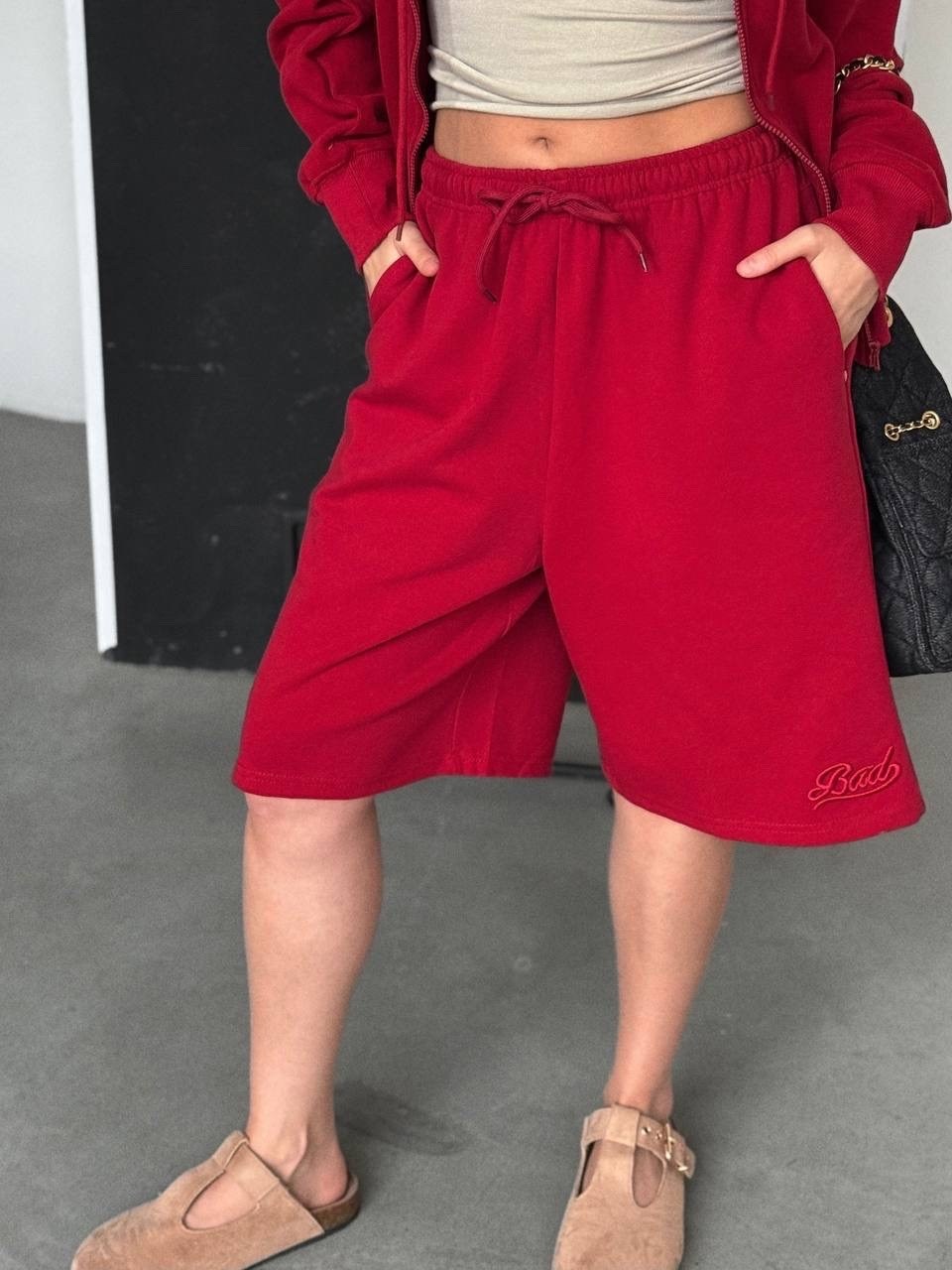 женский костюм с шортами,костюм женский летний шорты,шорты трикотажные,костюм с шортам,костюм оверсайз шорты