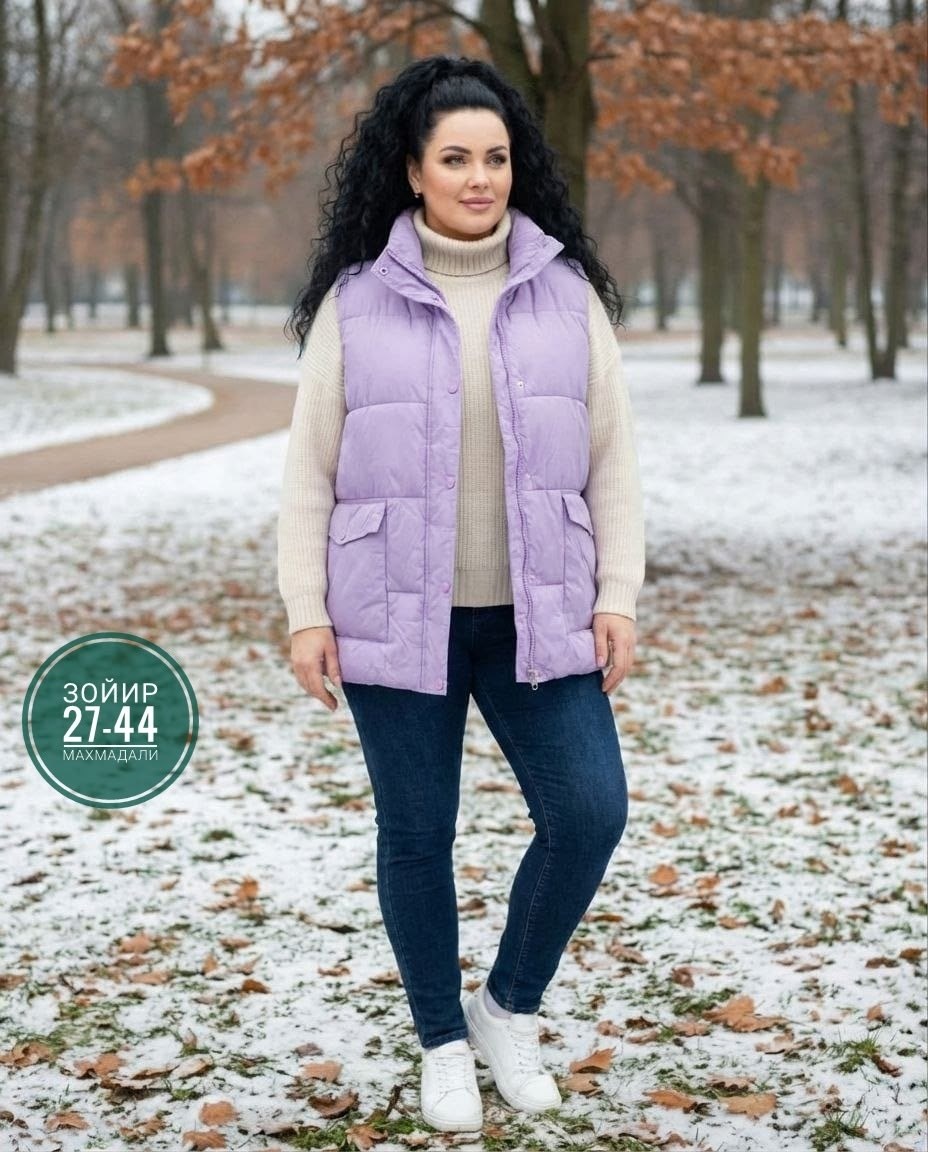 жилетка женская,жилет женский,жилетка женская утепленная,женская безрукавка,жилет на синтепоне