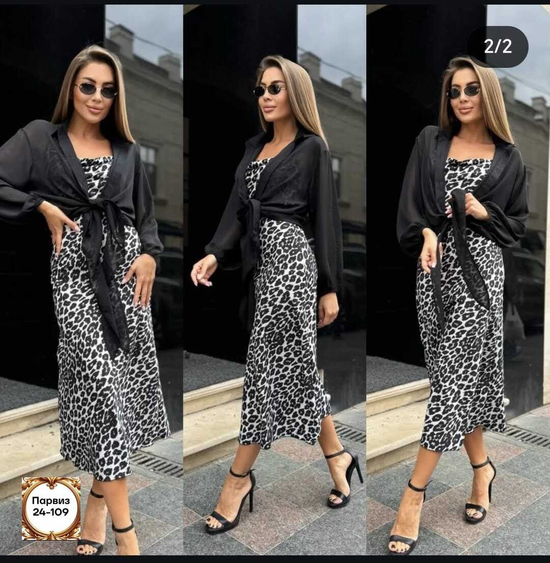 платье стильное,платье женское двойка,костюмы с платьем,платье и накидка,платье женской