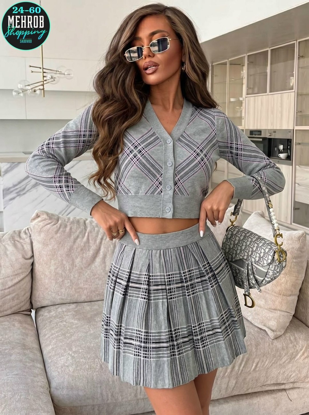 костюм с юбкой женский,костюм с юбкой,юбочный костюм в клетку,костюм в клетку,костюм женский