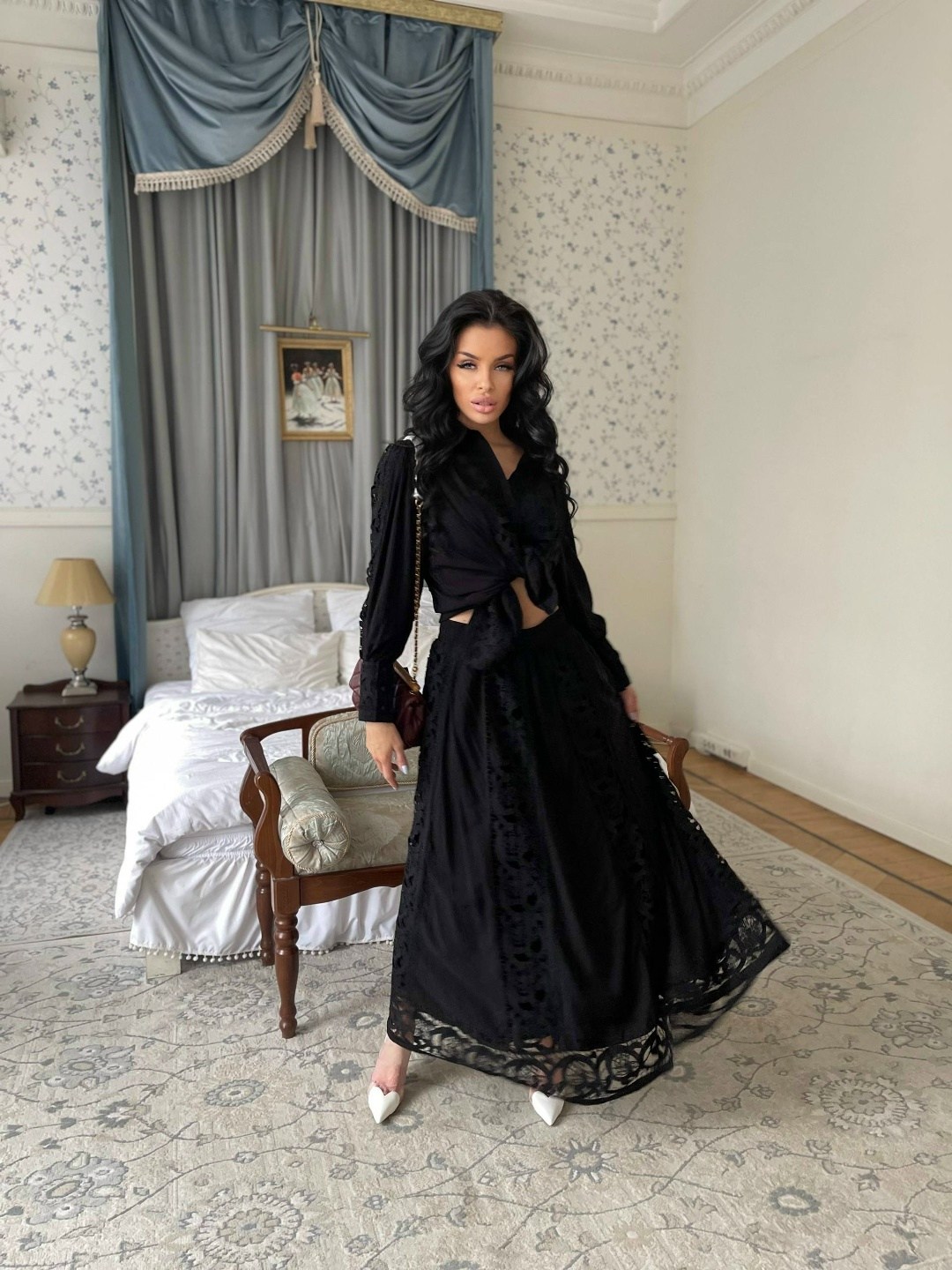 платье комплект,комплект костюм,кружевное платье,платье винтажное