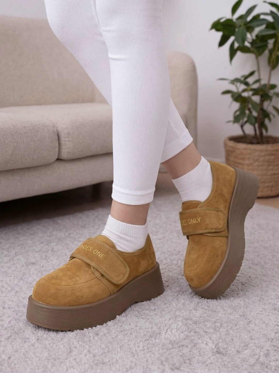 ,лоферы женские,замшевые женские туфли-лоферы на платформе,женская ,бежевые лоферы