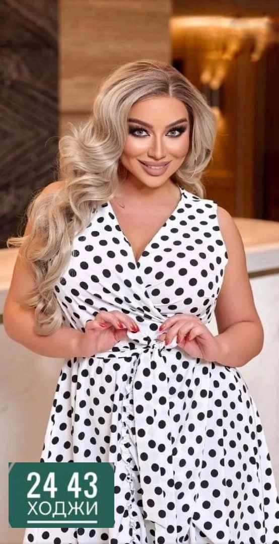 платье большие размеры,платья из софта для женщин,платья женские больших размеров,платье женское стильное,женское платье в горошек