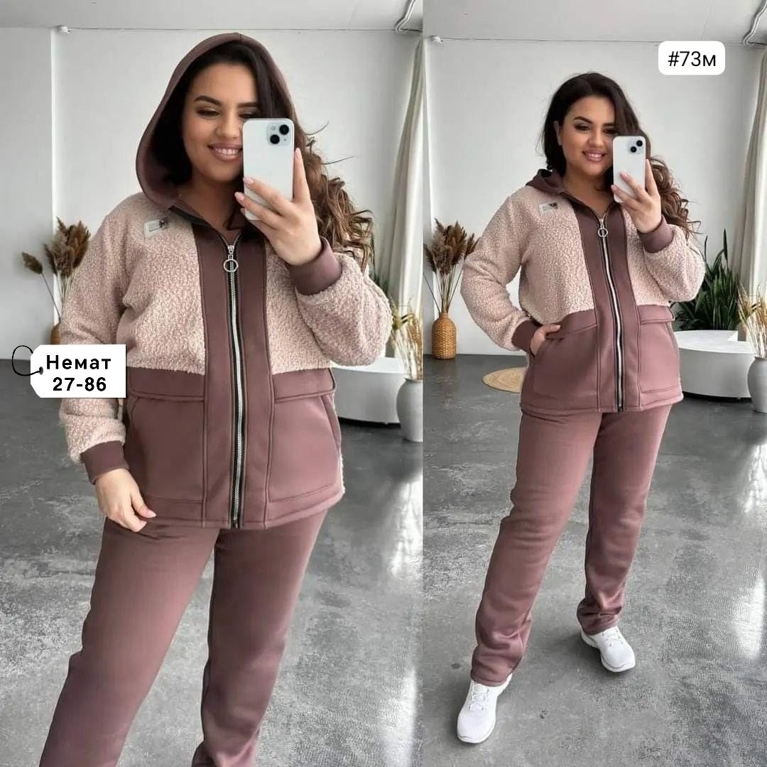 костюм женский,спортивный костюм больших размеров теплый,cпортивный костюм теплый женский,костюмы женские на флисе плюс сайз,костюм теплый женский