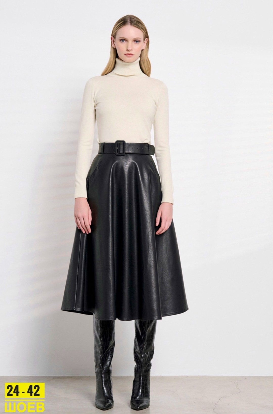 юбка кожаная,кожаная юбка миди,длинная кожаная юбка,юбка из экокожи,юбка миди