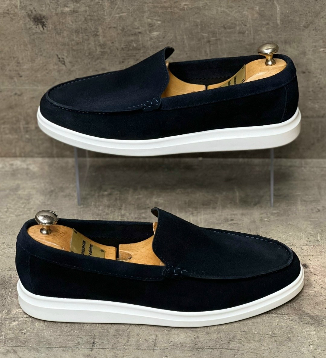 мужские лоферы loro piana,,лоферы из натуральной замши,замшевые лоферы,лоферы мужские