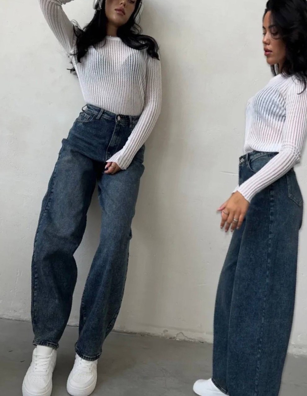 джинсы широкие,джинсы женские,штаны джинсы,широкие джинсы женские,джинсы широкие с высокой посадкой dh fashion