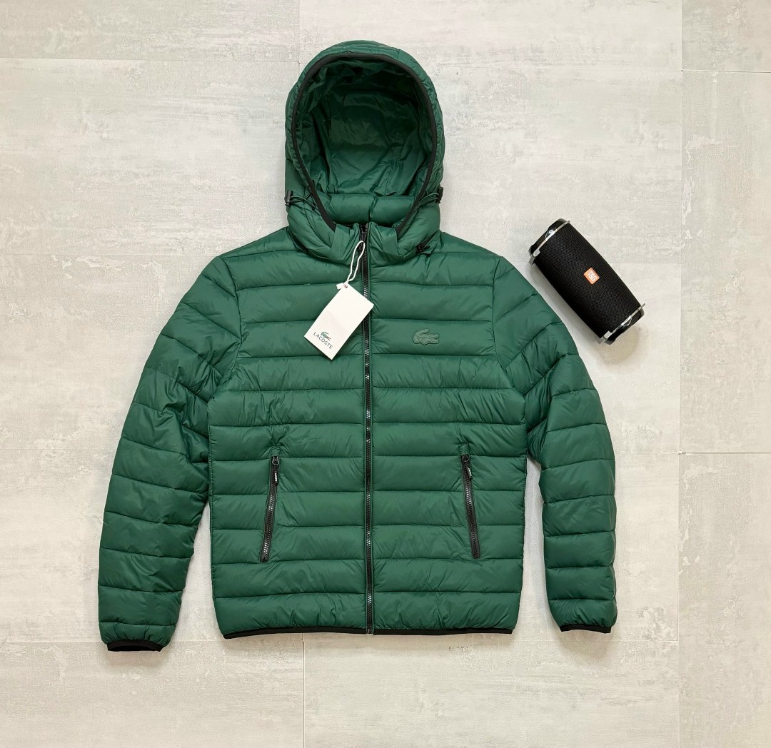 куртка lacoste,зеленая мужская осенняя куртка lacoste,куртка лакост мужская,куртка лакомт демисезон мужская зелена,зимняя куртка lacoste