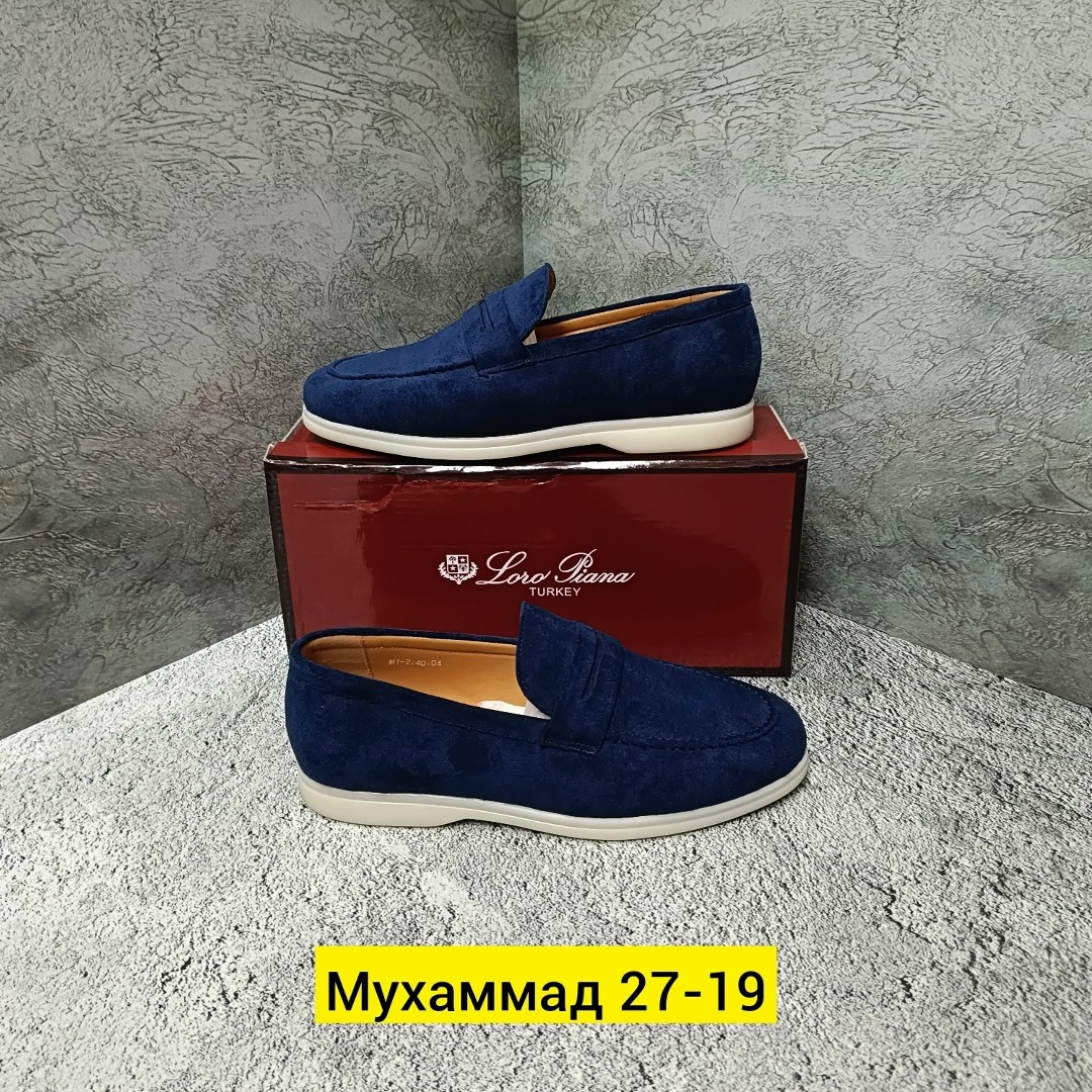 лоферы мужские loro piana,,лоферы loro piana,мужские мокасины loro piana темно-синие,мужские мокасины