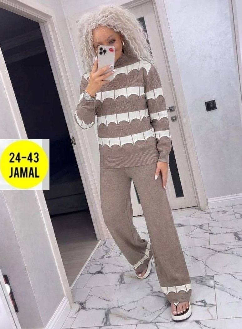костюм женский,костюм трикотажный,костюм двойка кашемир,костюм с брюками и кофтой,вязаные костюмы