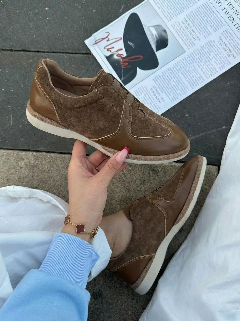 , повседневные,женская ,лоферы женские замшевые,бежевые полуботинки