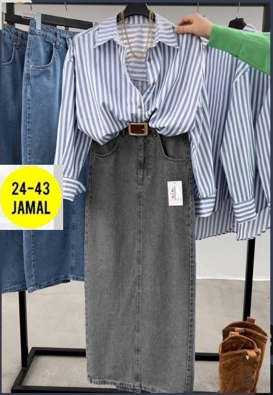 джинсовая юбка,модная одежда для девушек,джинсовая юбка макси,джинсовая юбка миди,одежда мода