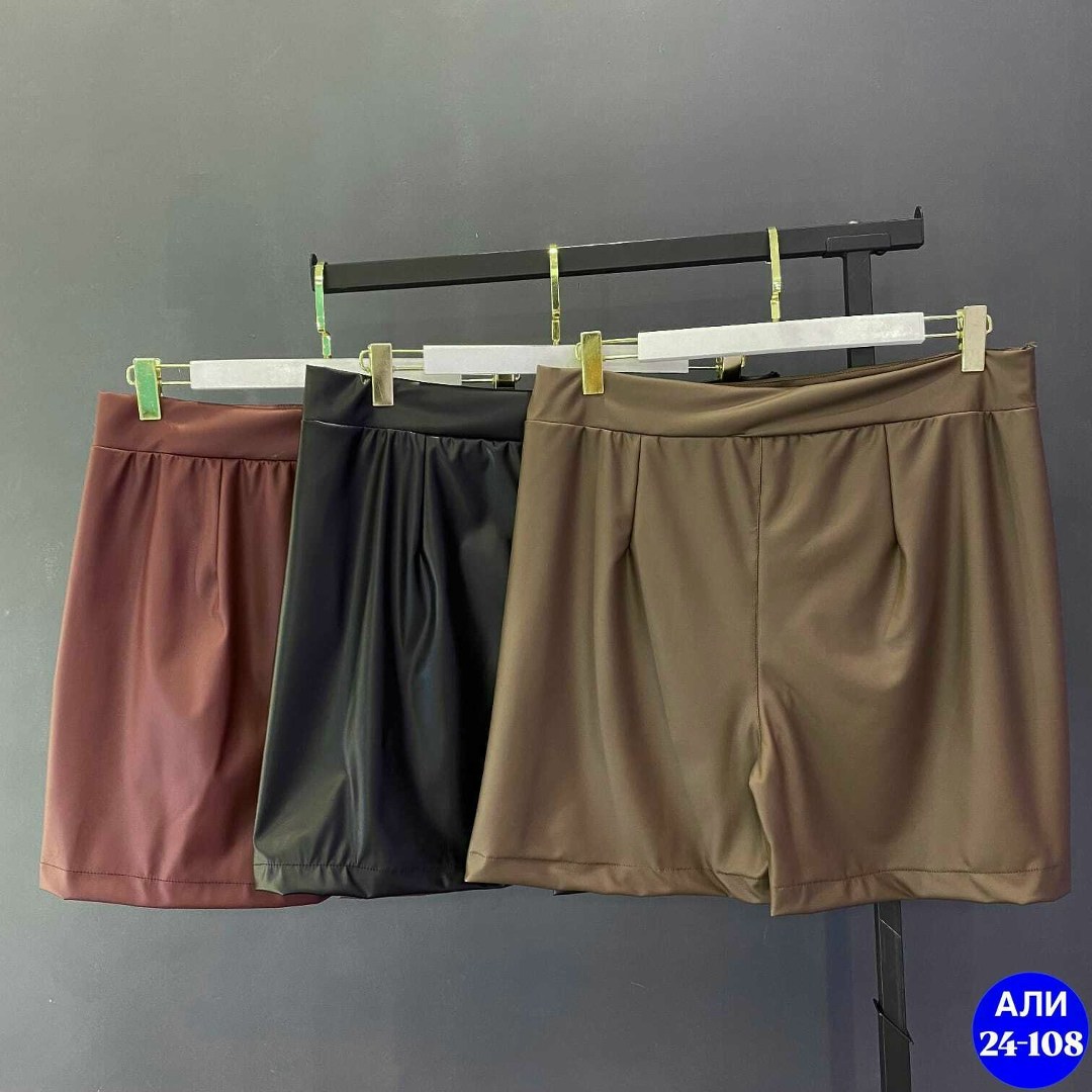 юбка-шорты женские для полных,юбка из экокожи,кожаная юбка больших размеров,юбка,шорты для полных женщин
