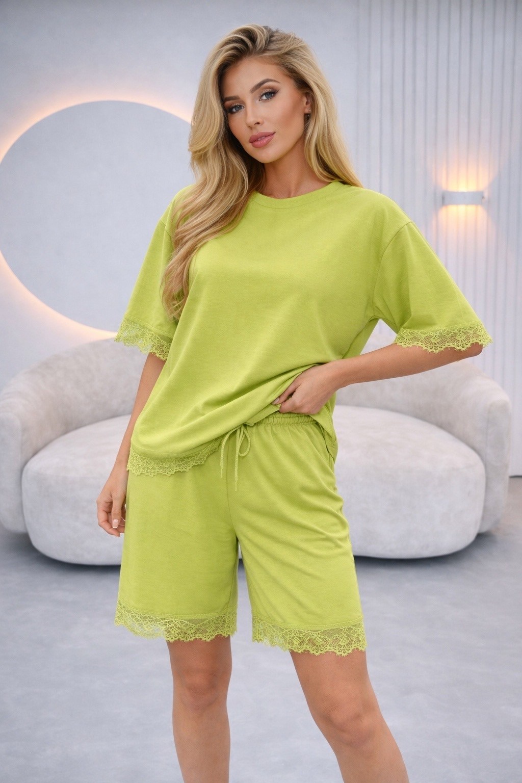 пижама женская,пижама женская открытая,пижама с шортами,стильная пижама,пижама женская с шортам