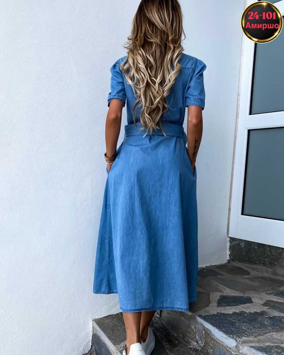 платье джинс,платье удлиненное,платье женской,платье джинсовая,платье комплект
