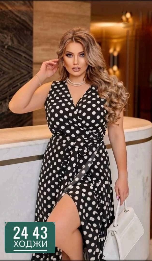 платье большие размеры,платья из софта для женщин,платья женские больших размеров,платье женское стильное,женское платье в горошек