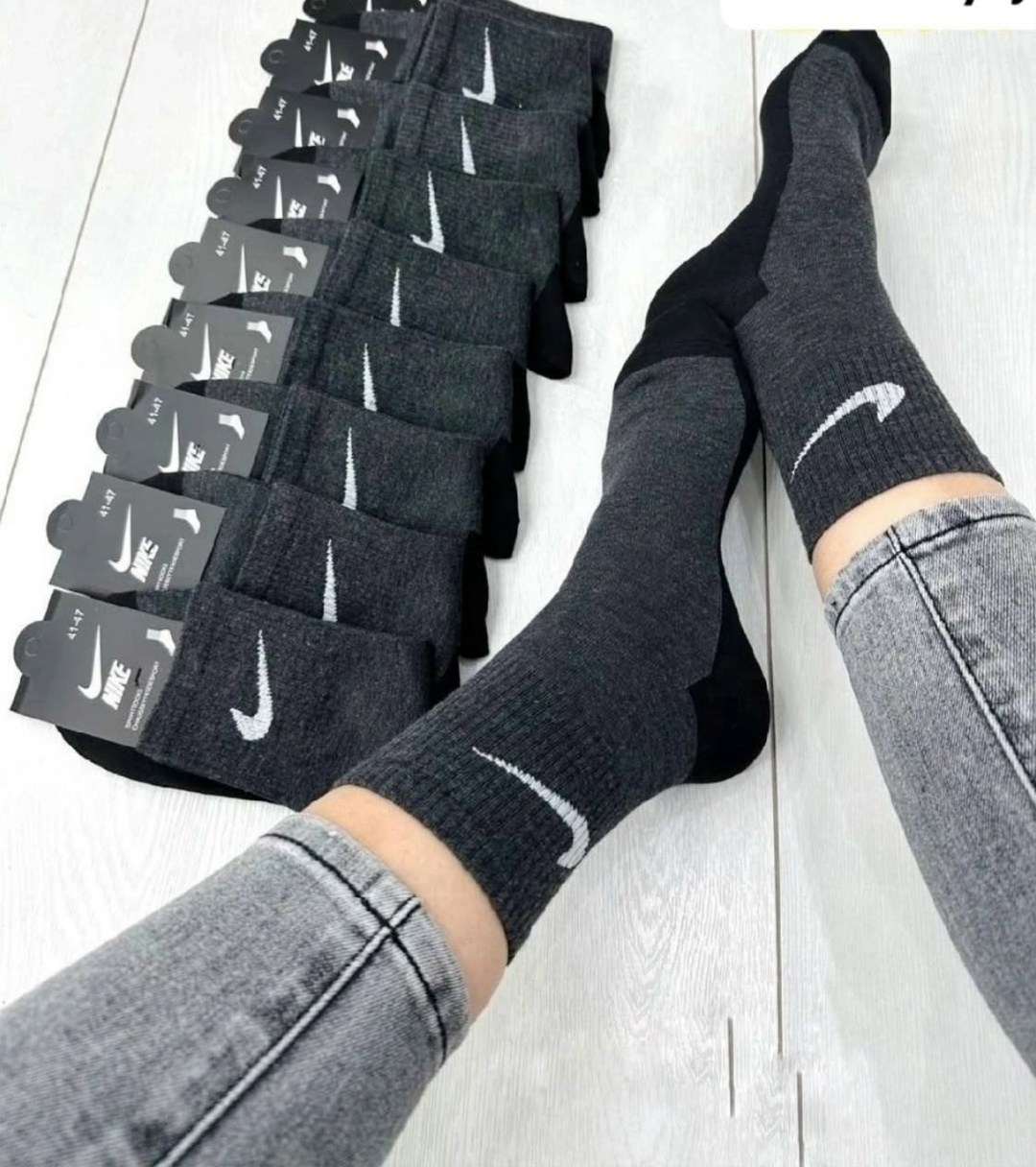 носки мужские 10 пар,носки мужские 10 пар nike,мужские носки nike,мужские носки,комплект носки мужские