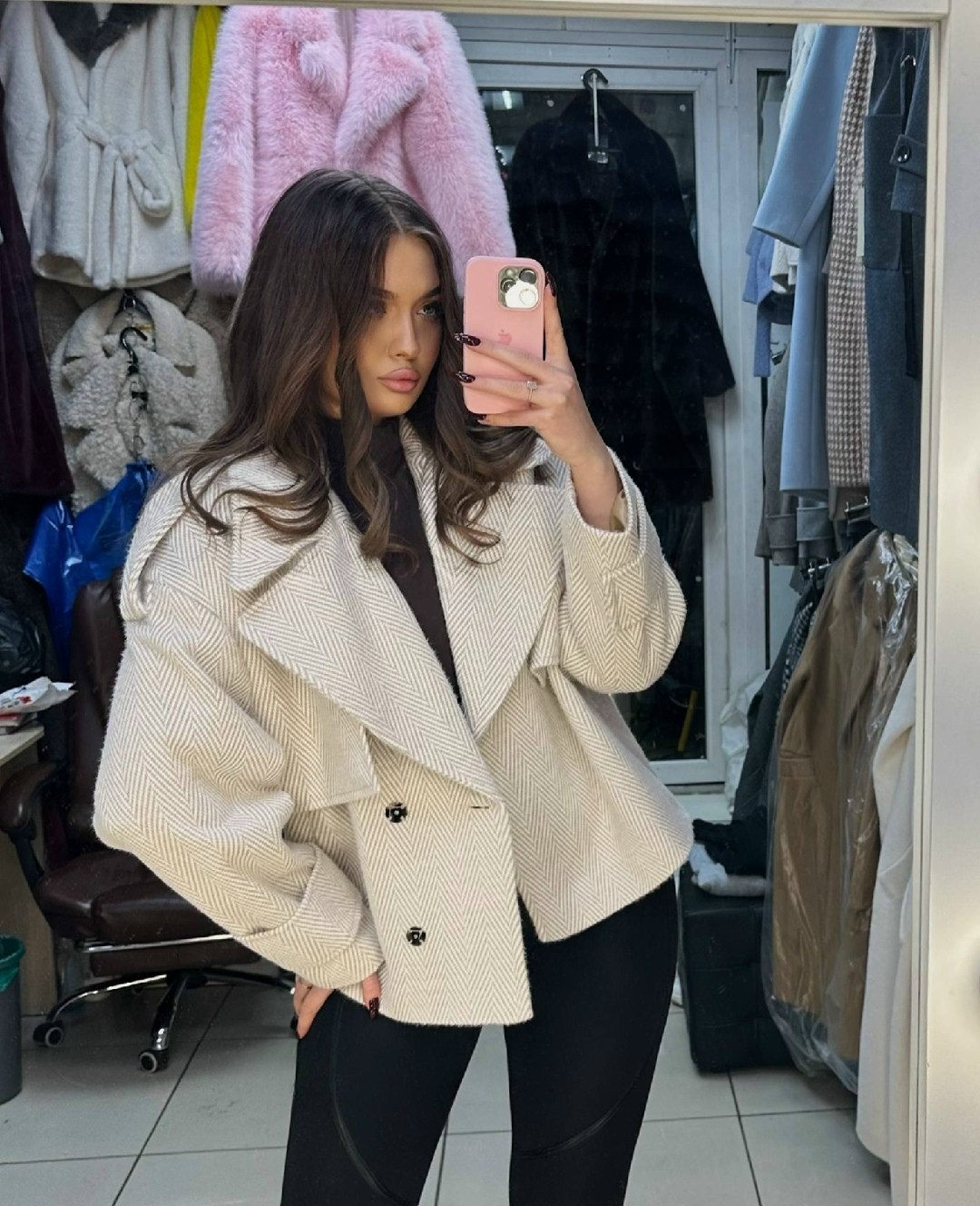 стильное пальто,пальто и куртки,пальто короткие,стильная куртка,оверсайз пальто