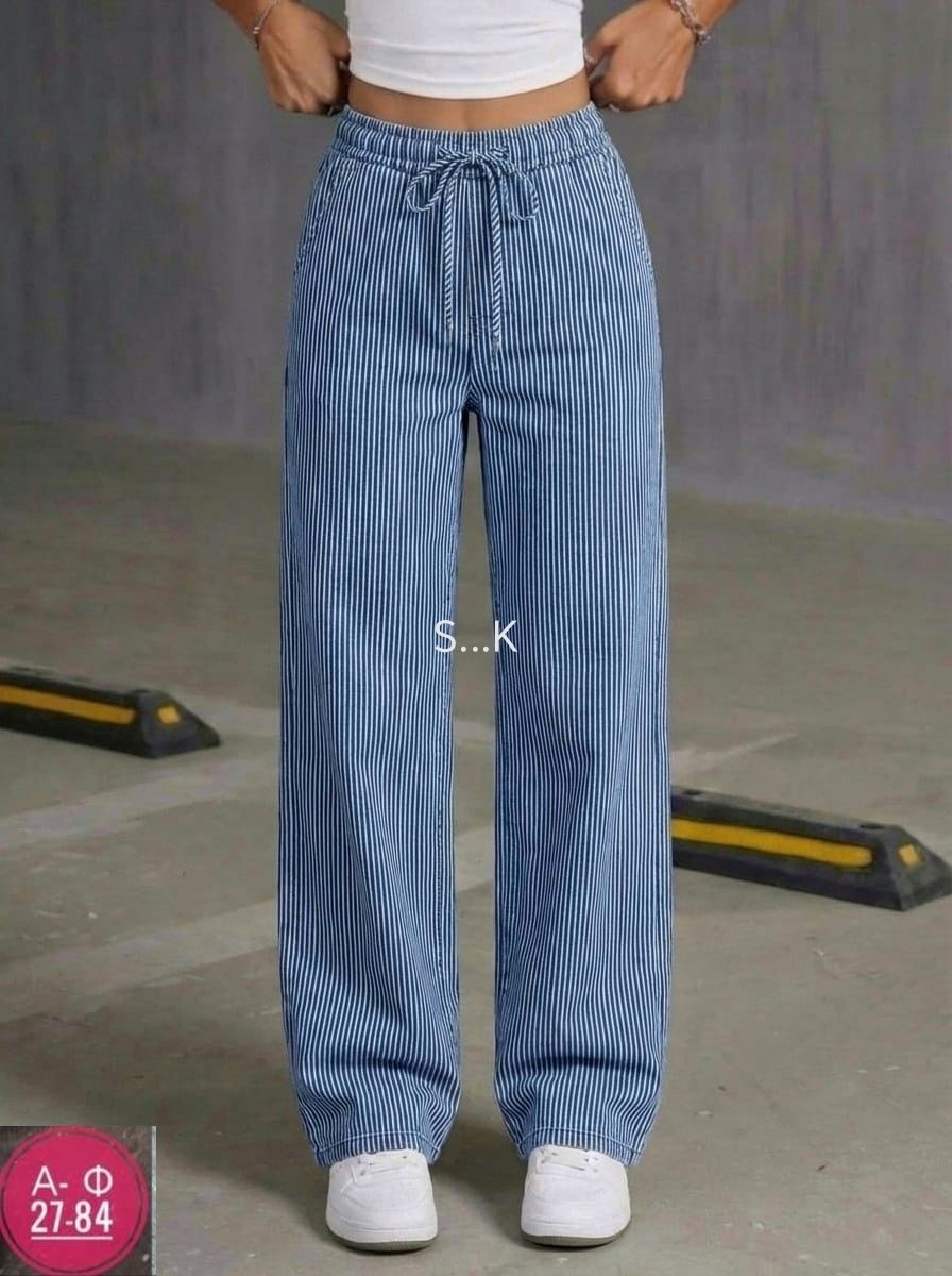 брюки джинсы,модные джинсы,широкие джинсы,джинсы широкие женские,джинсы в полоску