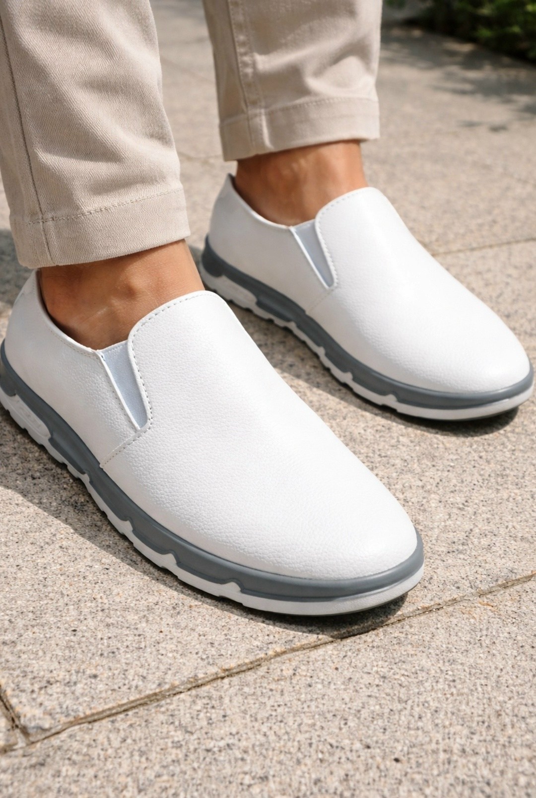 ,мужские слипоны,мужские повседневные туфли из натуральной кожи, мужская летняя,мужская