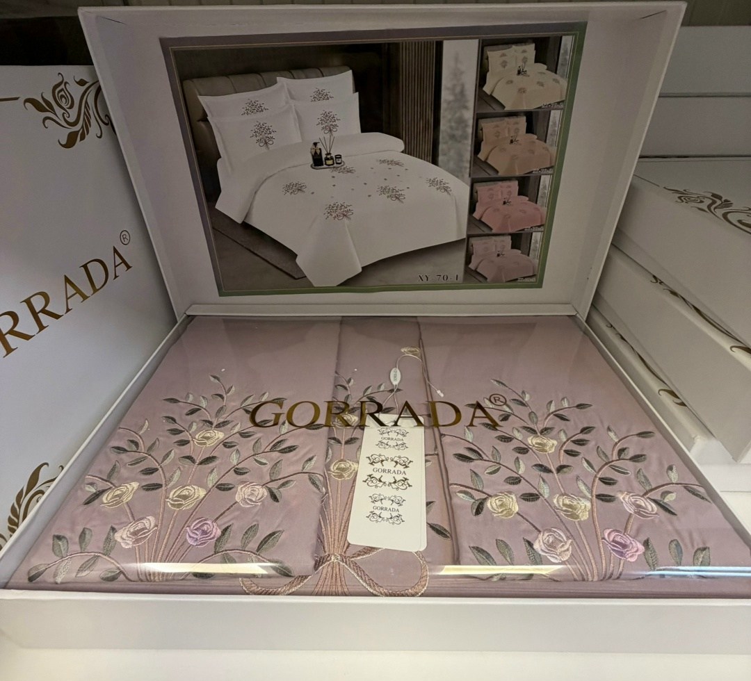 постельное белье dantela vita сатин с вышивкой,постельное белье arya deluxia сатин с вышивкой 2 сп. 200x220 jardin белый,постельное с вышивкой,постельное белье тм "dantela vita" серии "сатин с вышивко