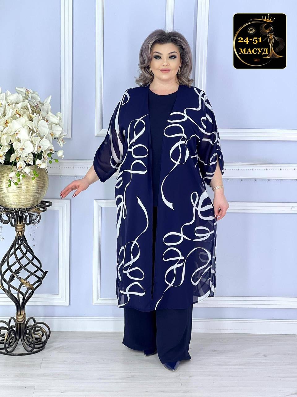 больших размеров,брючный костюм больших размеров,женский костюм,женский брючный костюм двойка,нарядный брючный костюм