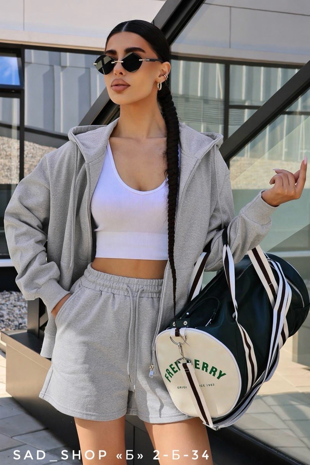 женский костюм худи шорты серый серий меланж,спортивные костюм с шортами,спортивный костюм,одежда толстовка,толстовка женская