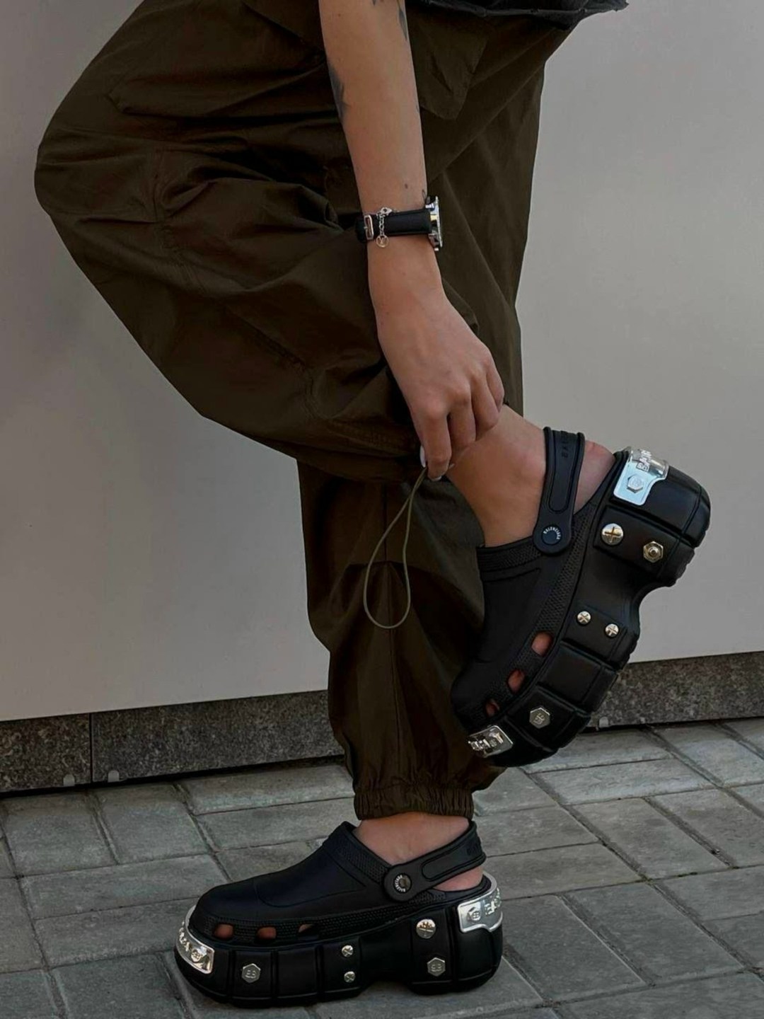 сабо balenciaga,мужские сабо hardcrocs на платформе x crocs balenciaga,,сабо баленсиага кроксы,кроксы balenciaga