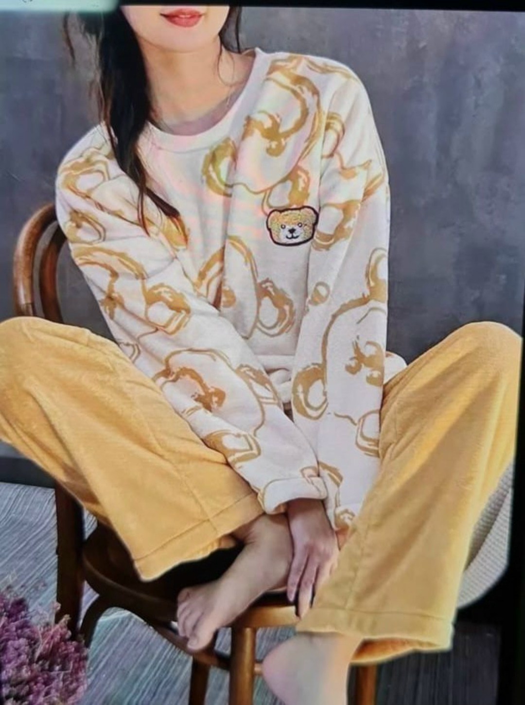 пижама женская со штанами теплая домашняя плюшевая,махровая пижама,пижама женская теплая,комплект пижама,мягкая теплая пижама