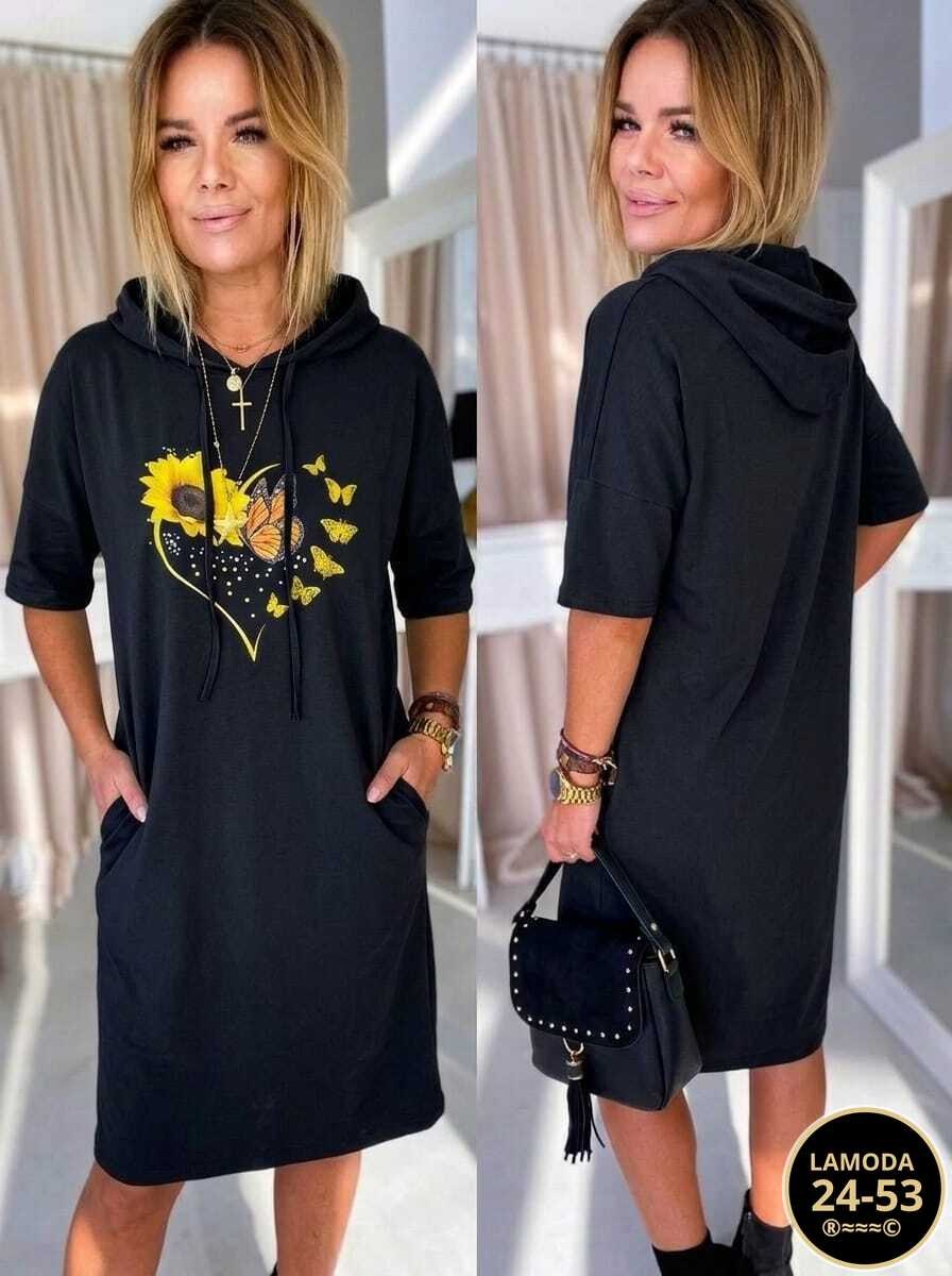 платье женское,спортивное платье с капюшоном,платье туника,платье свободное,платье