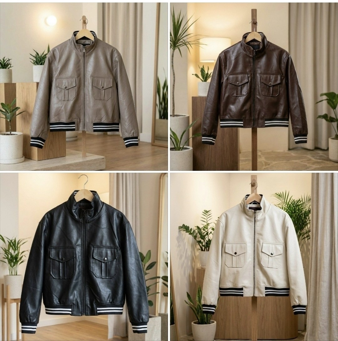 куртки кожаные,куртка бомбер,dimc мужская кожаная куртка черный,кожаная куртка бомбер,мужская кожаная куртка