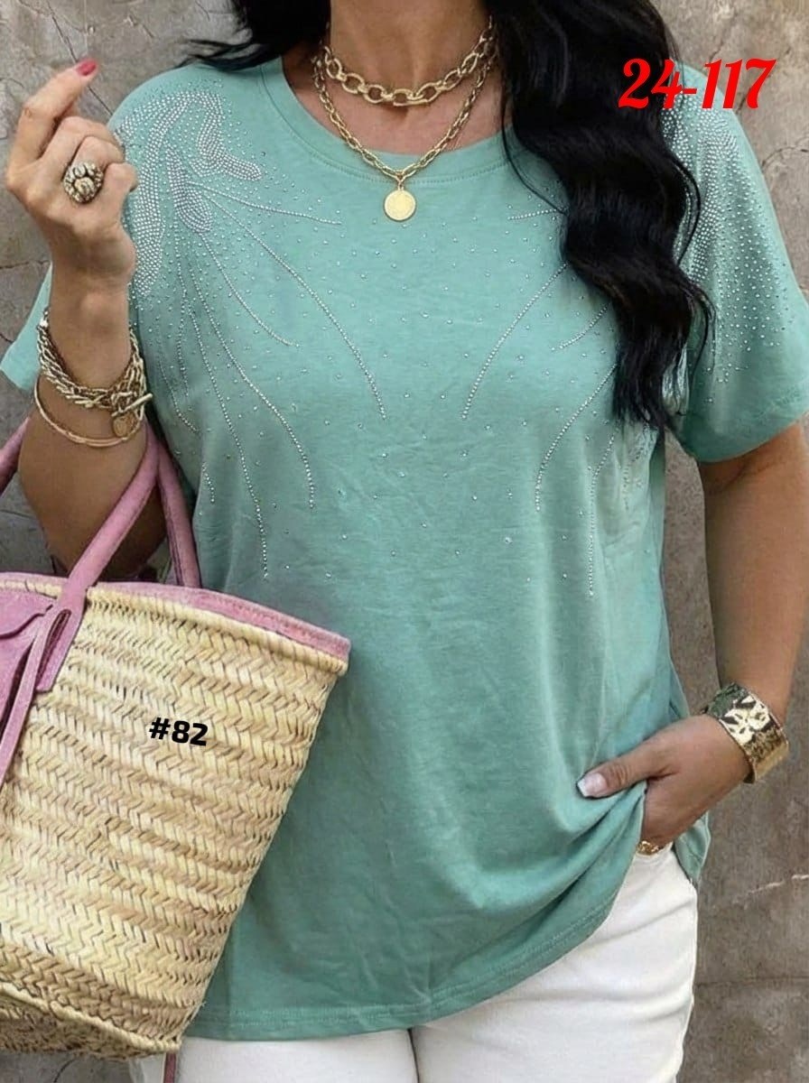 женская футболка,футболки модные,женская футболка больших размеров,футболка со стразами женская,женская блуза