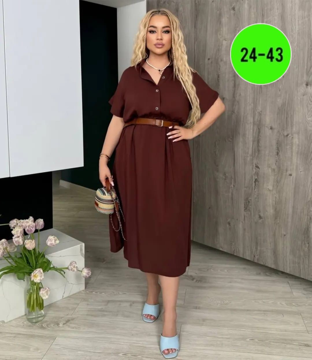 женское платье миди,платье миди,приталенное платье,платье с поясом,женская платье