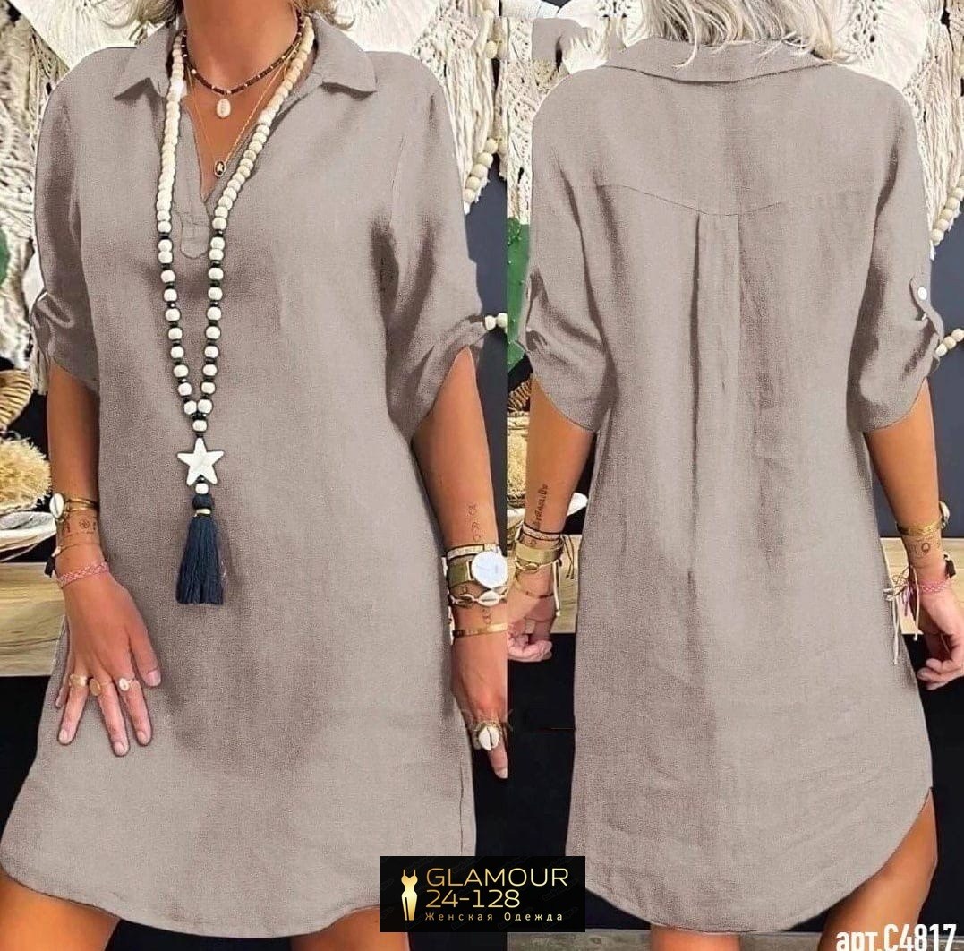 платье стильное,платье рубашка женское свободное,летнее платье рубашка,платье женской,платье женское летнее лен