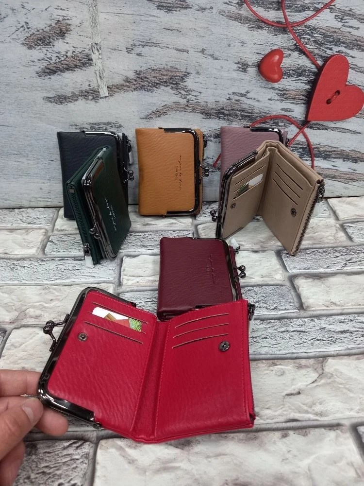 женские кошельки,классический женский кошелек из эко-кожи,кошельки для женщин,кошелек маленький,женский кошелек из натуральной кожи