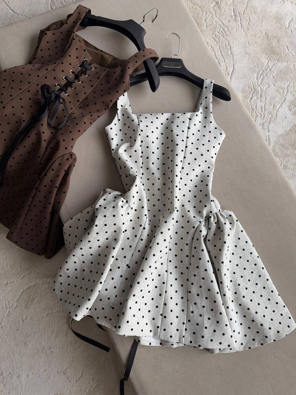 платье стильное,женское платье в горошек,модное платье,сарафан женский легкий,платья