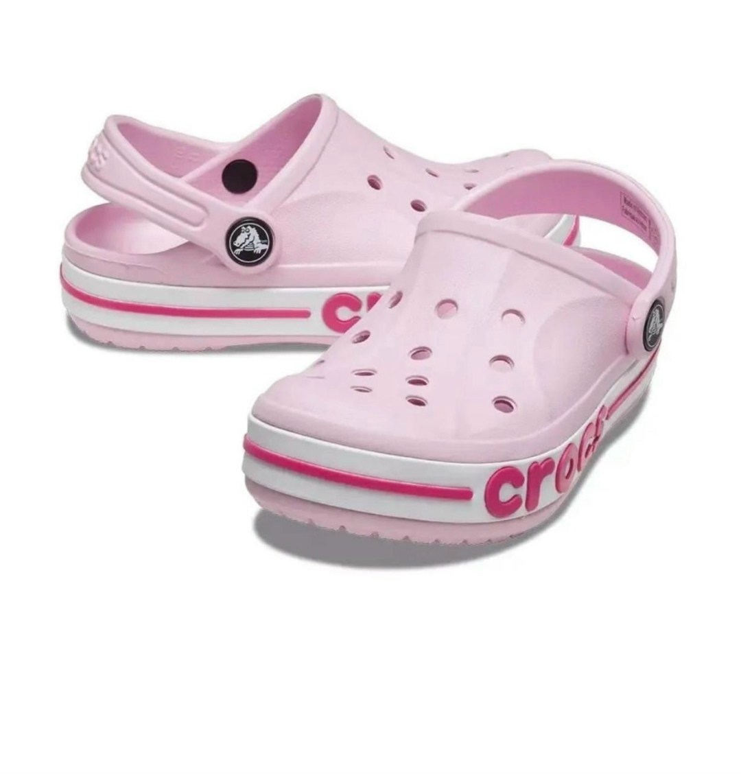 сабо crocs crocs bayaband цвет розовый размер 38-39,кроксы bayaband clog,сабо crocs bayaband clog,сабо crocs bayaband clog розовый/светло-розовый,сабо crocs bayaband clog розовый