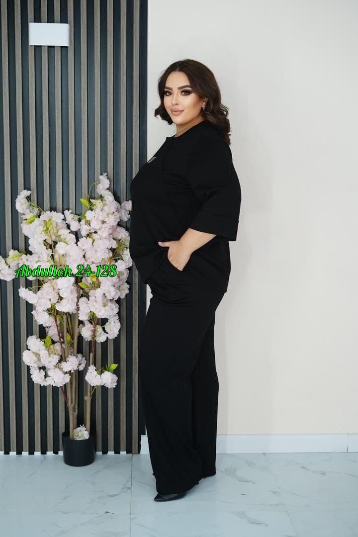 брючный костюм больших размеров,костюм женский брючный,костюм трикотажный,женские костюмы больших размеров,костюм женский мишель темно-зеленый