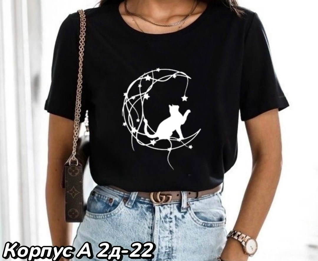 женская футболка,футболки женские с принтом,черная футболка женская,футболки женские ,женская футболка больших размеров