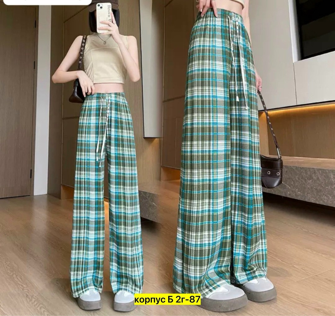 брюки в клетку женские,штаны в клетку,штаны клетчатые,юбка в клетку,широкие брюки в клетку