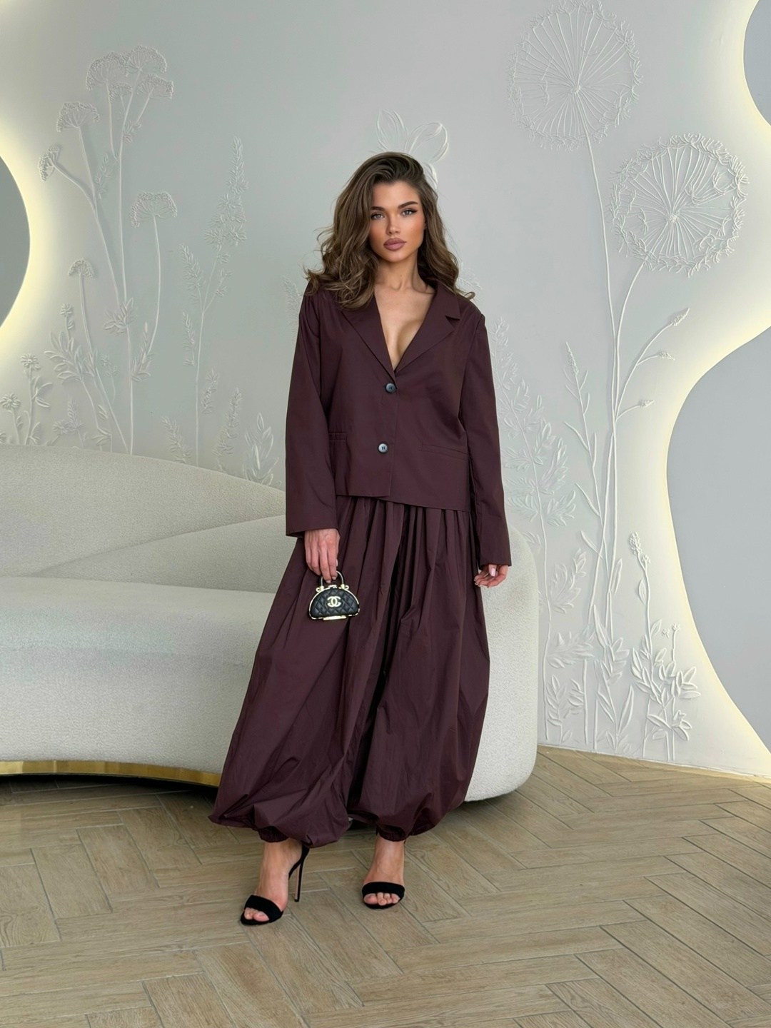 брючный костюм,брючный костюм женский,костюм с брюками,костюм с брюками алладинами,брючный комплект