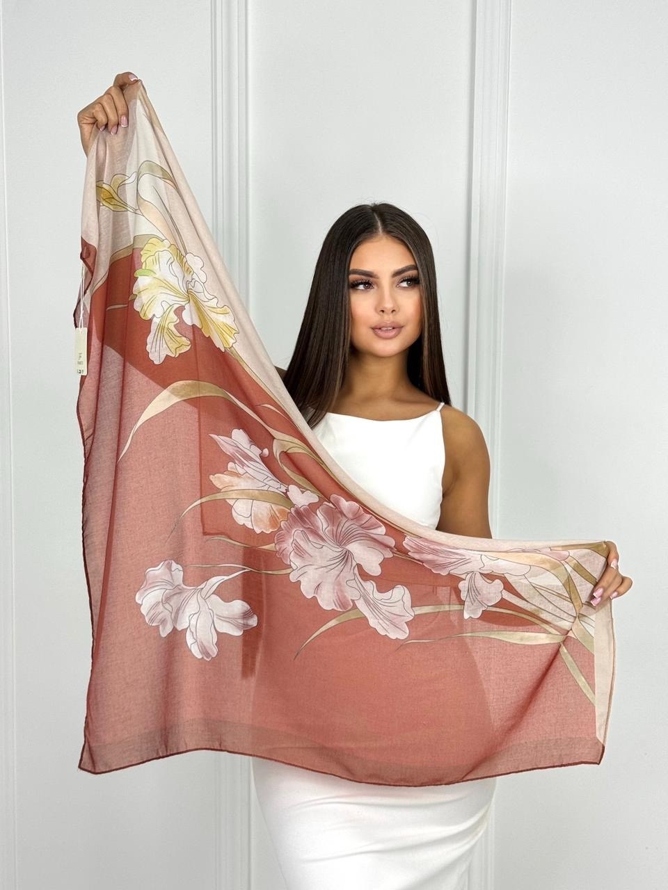 платок с рисунком,женские платки,платки тонки,палантин женский,платка
