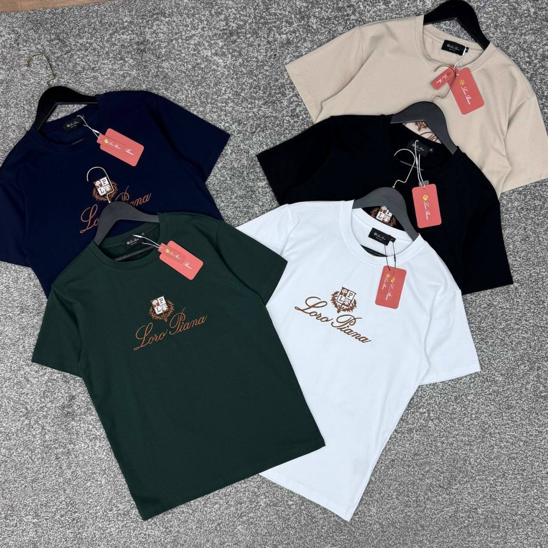 футболки мужские,футболка loro piana,футболки комплект,футболка для мужчин